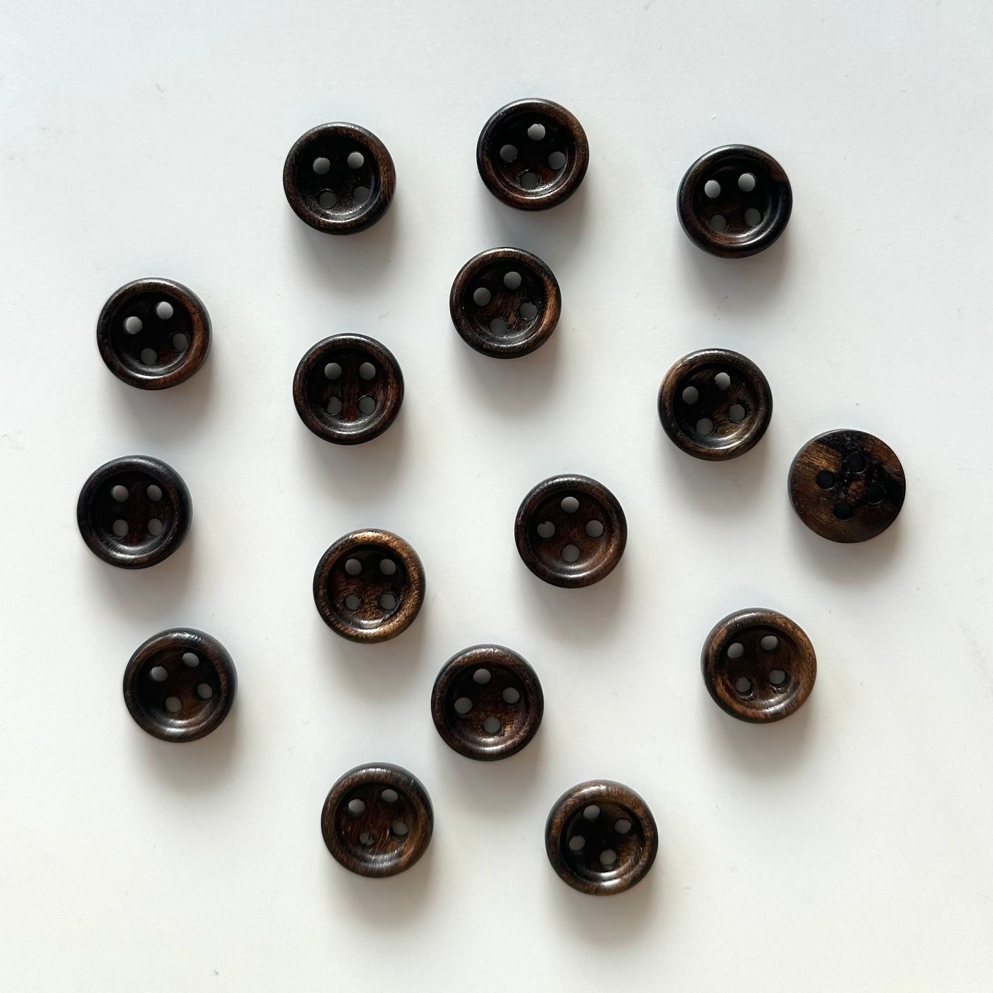 Wood Buttons 5/8 to 7/8 inch