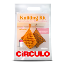 Load image into Gallery viewer, Dishcloth Knitting Kit | Circulo
