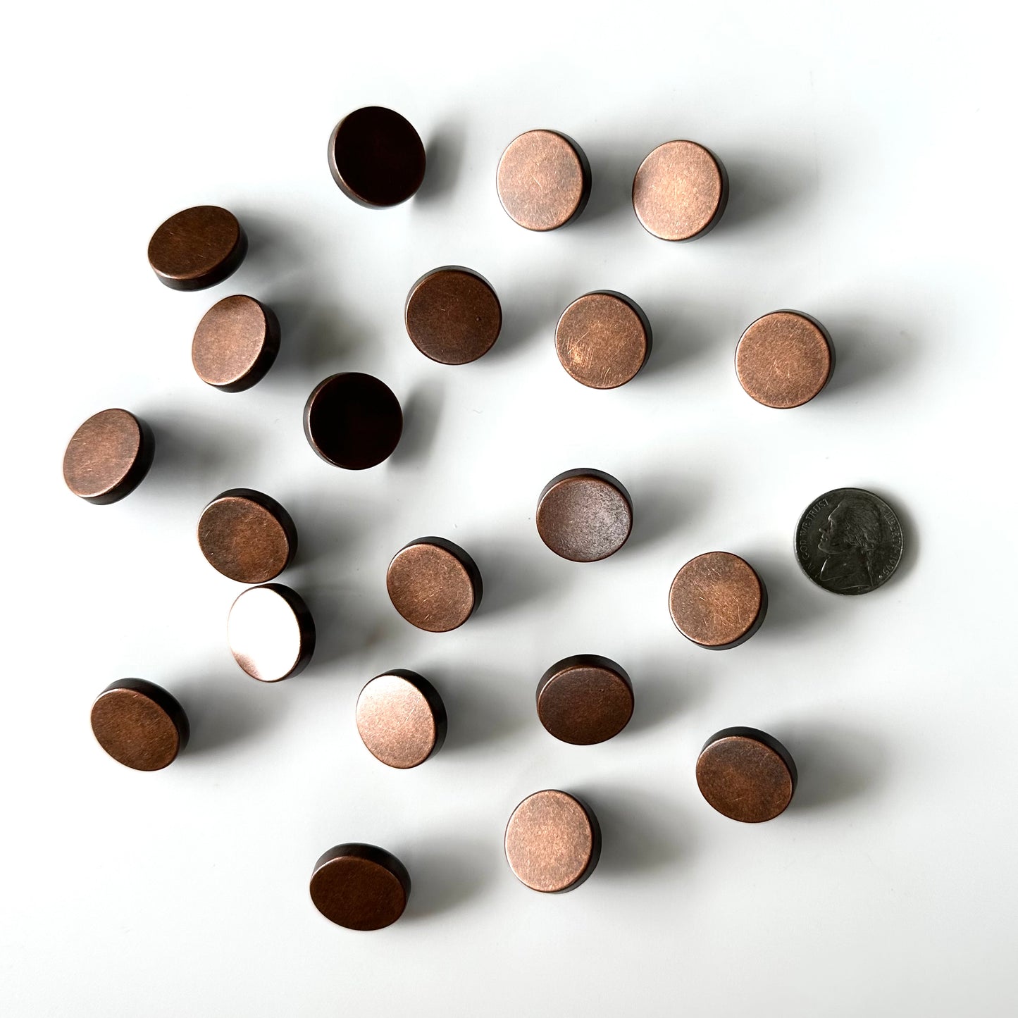 Metal Buttons 5/8 inch to 7/8 inch