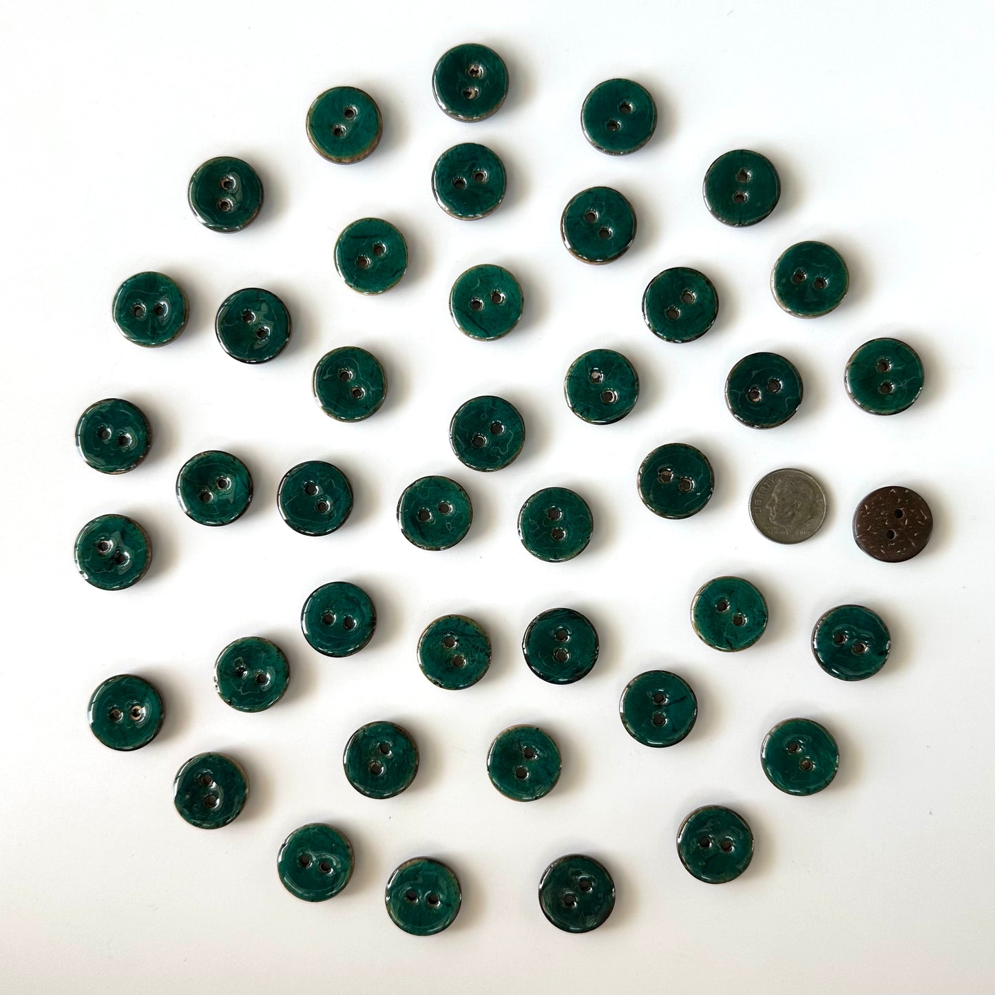 Coconut & Bamboo Buttons under 1 inch