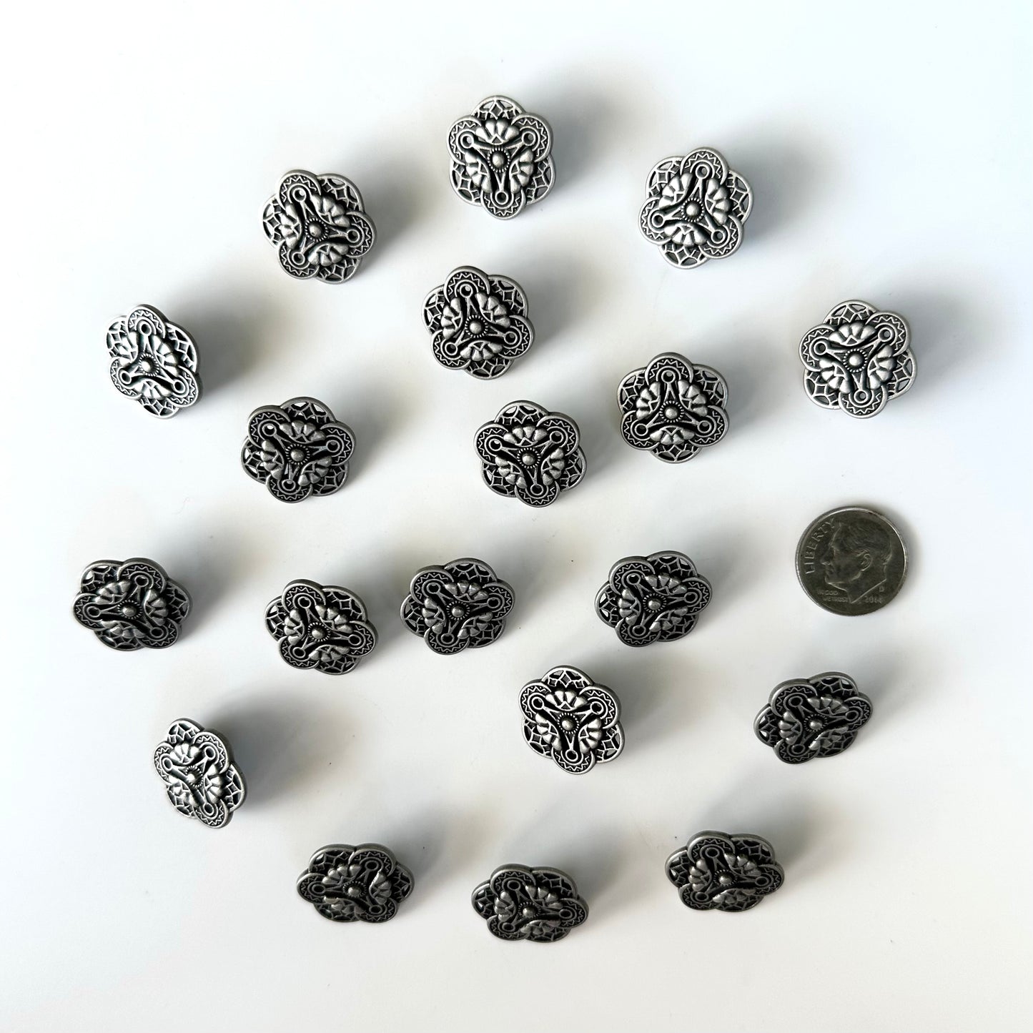 Metal Buttons 5/8 inch to 7/8 inch