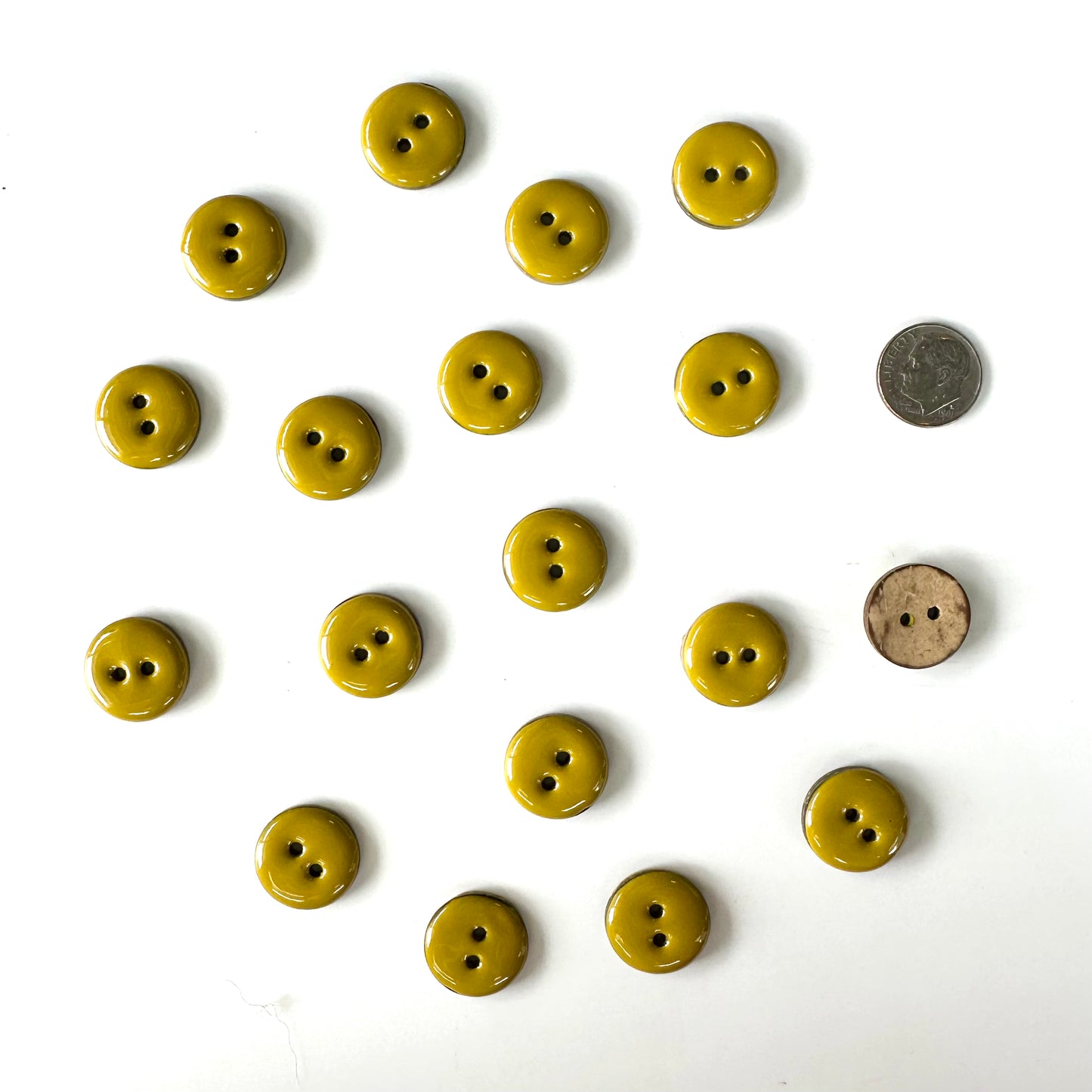 Coconut & Bamboo Buttons under 1 inch