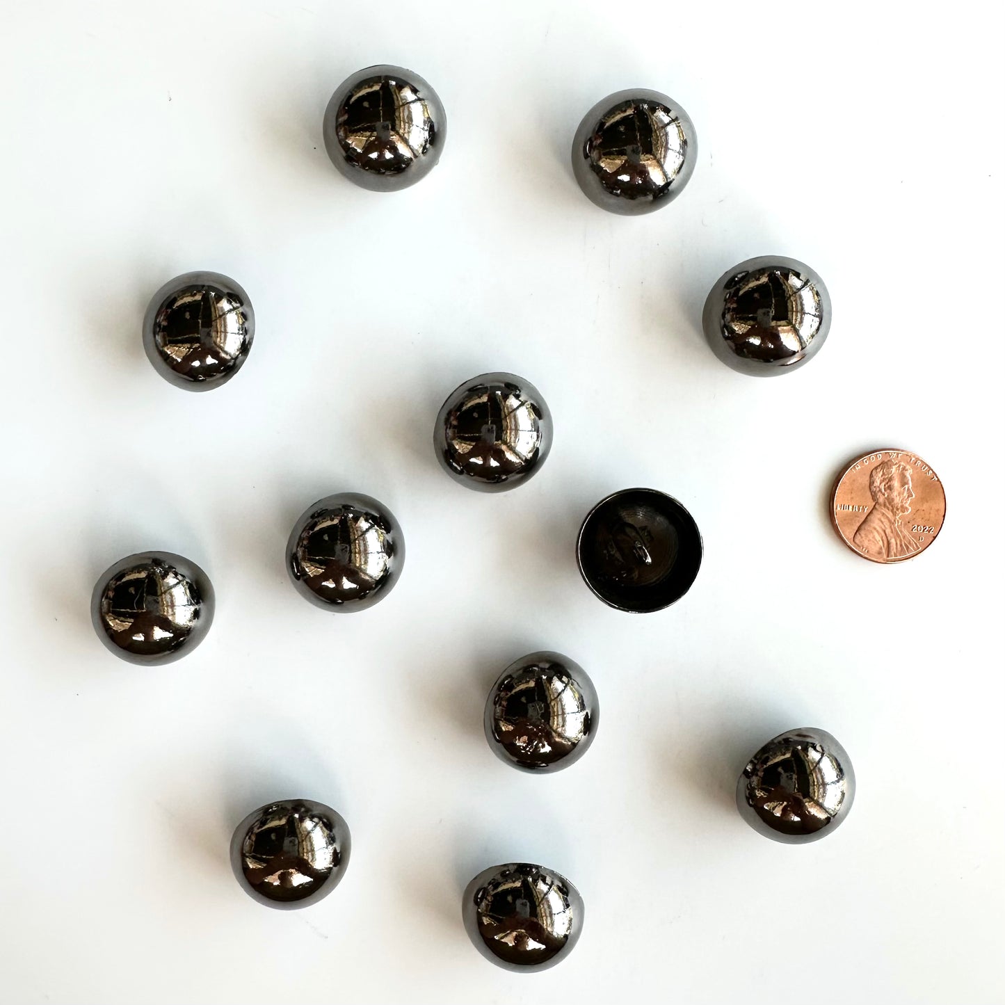 Metal Buttons 5/8 inch to 7/8 inch