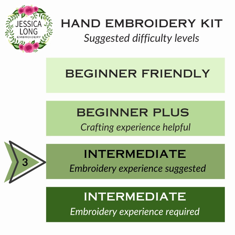 Love Grows Embroidery Kit | Jessica Long Embroidery