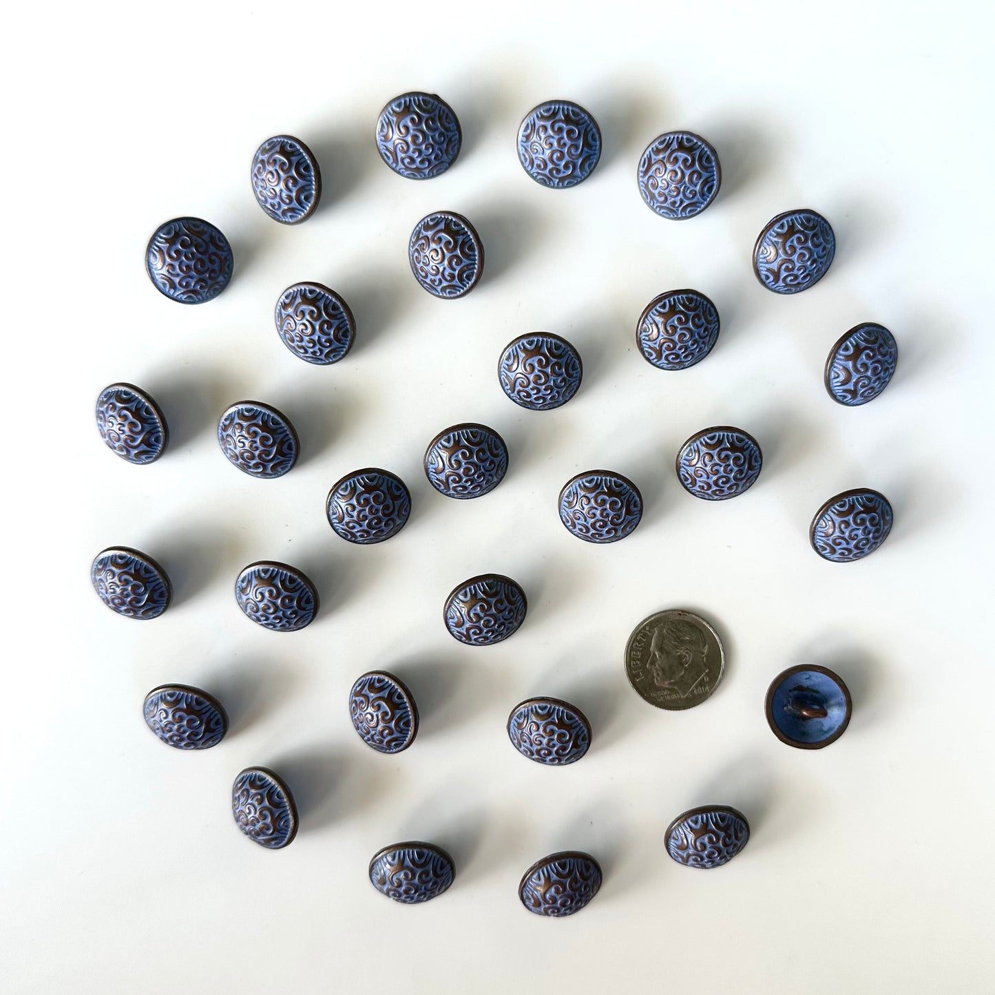 Metal Buttons 5/8 inch to 7/8 inch