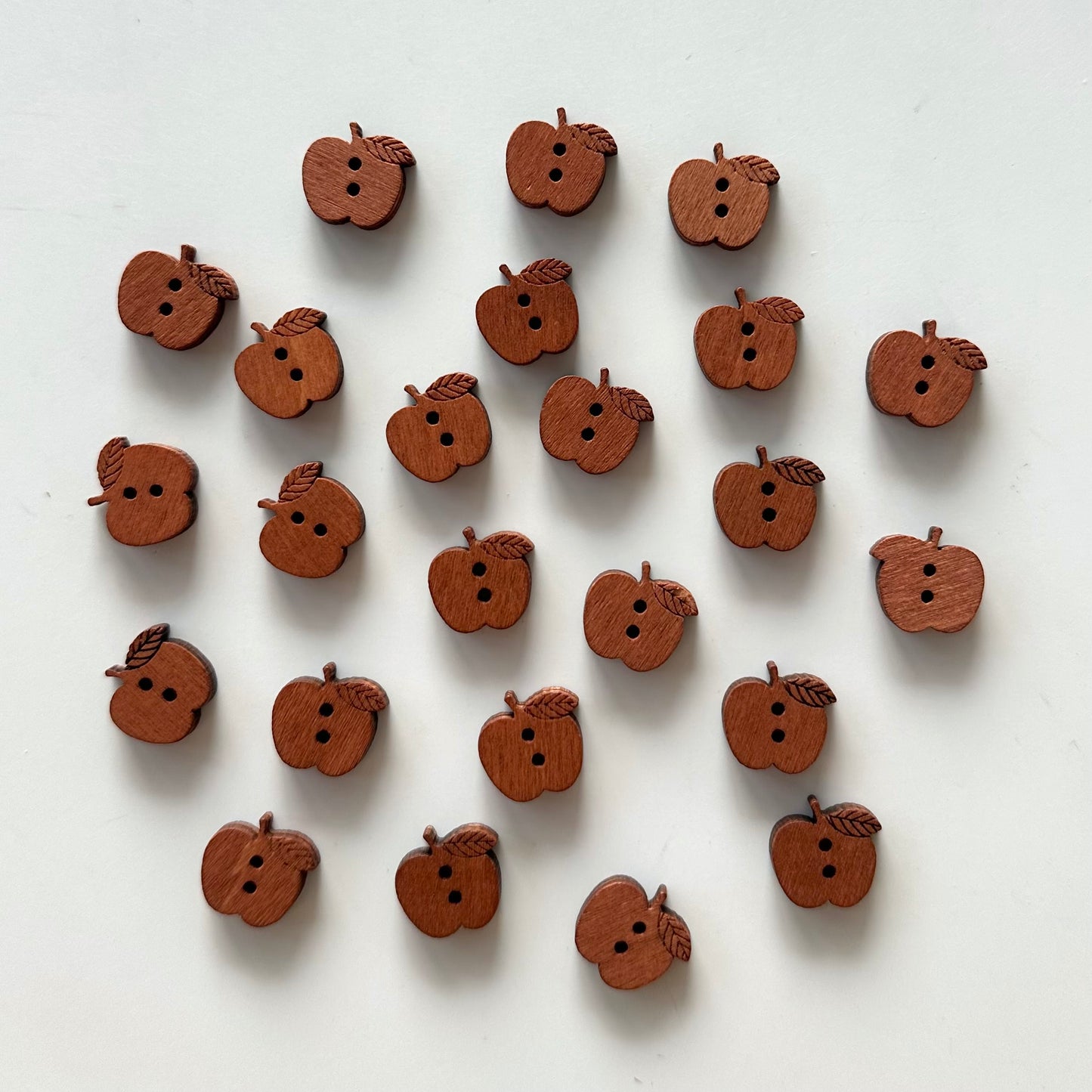 Wood Buttons under 5/8 inch