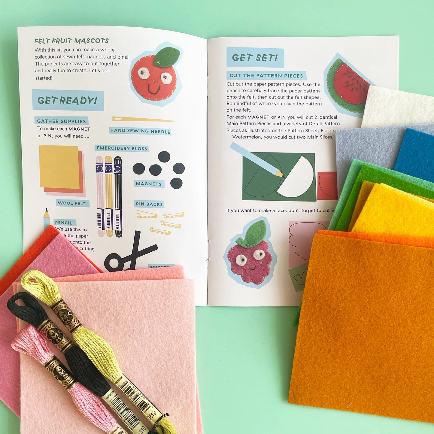 Felt Fruit Mascots Kits | Fair Play Projects