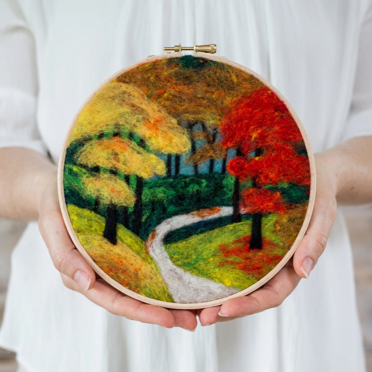 Fall Foliage Needle Felting Kit | Felted Sky