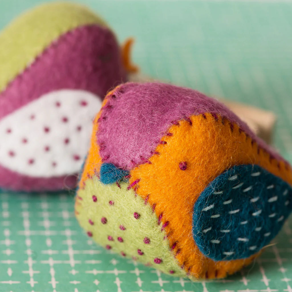 Birdhouse & Birds Felt Kit | Corinne Lapierre