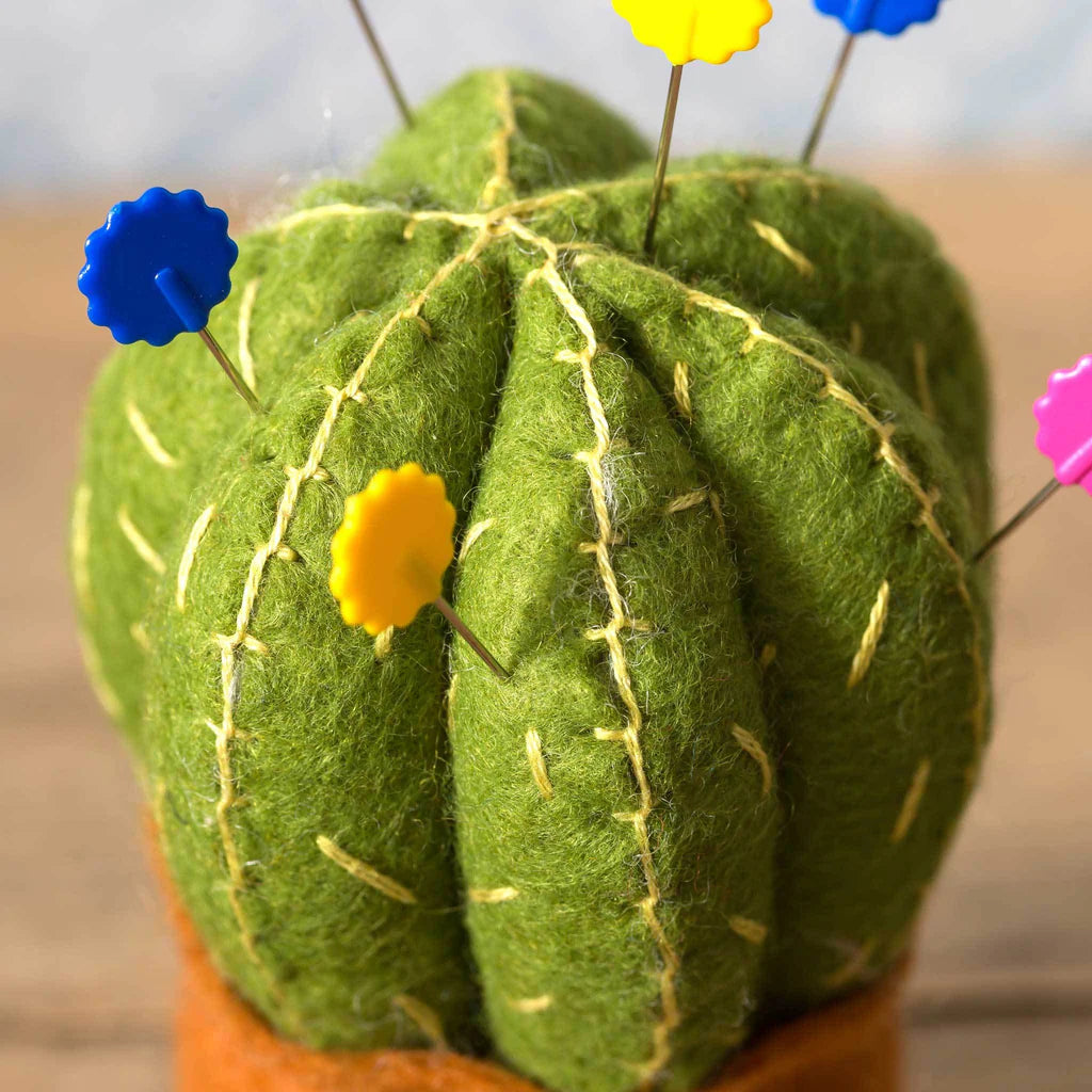 Felt Cactus Pincushion Kit |Corinne Lapierre