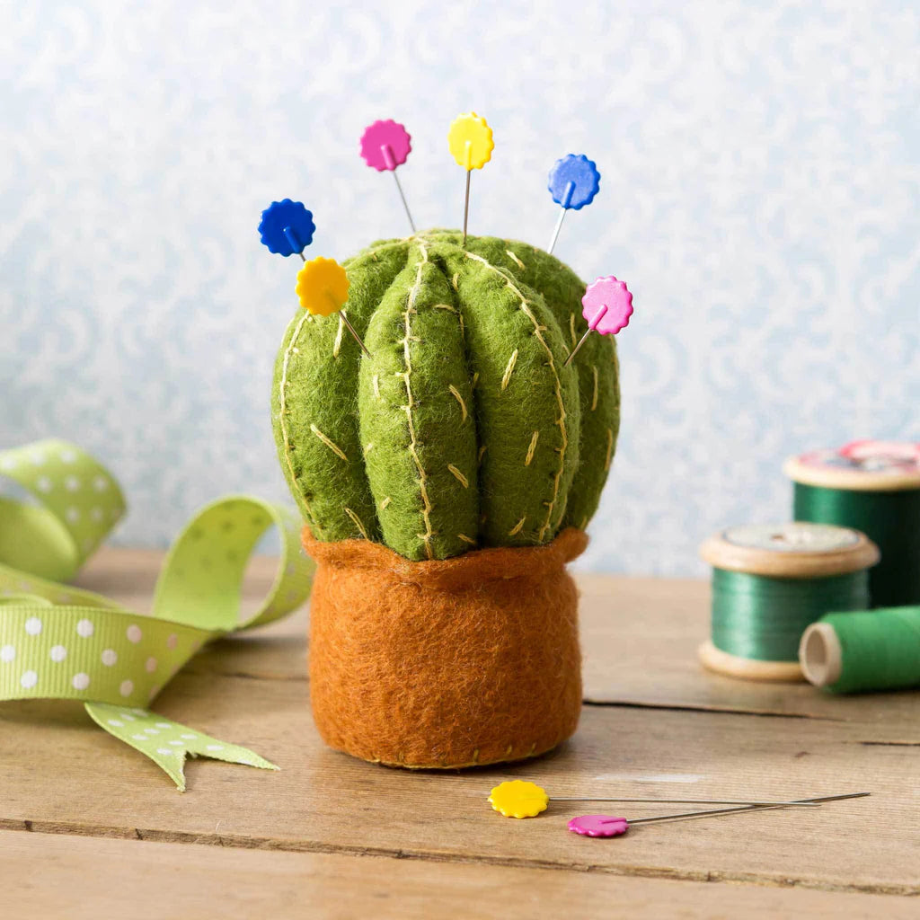 Felt Cactus Pincushion Kit |Corinne Lapierre
