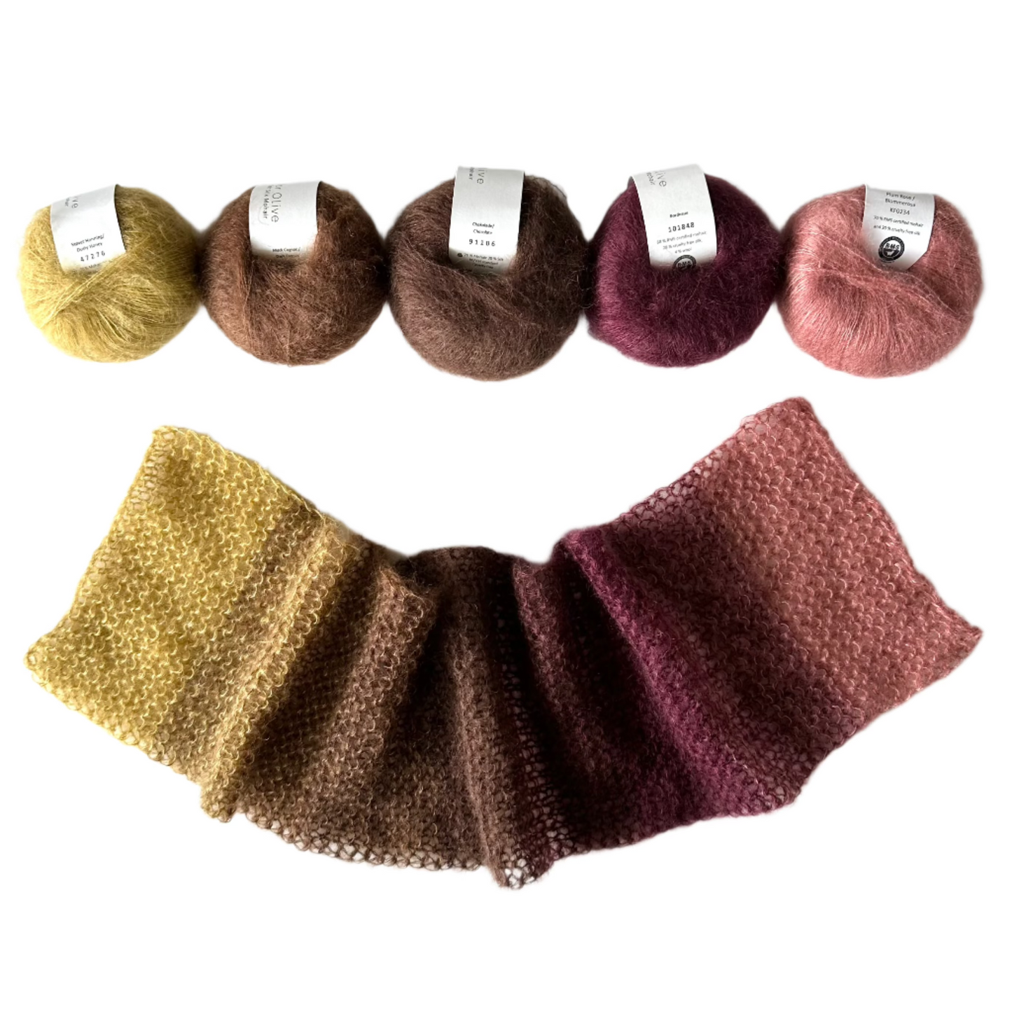 The Big Scarf & Wrap Kits (Includes Pattern)
