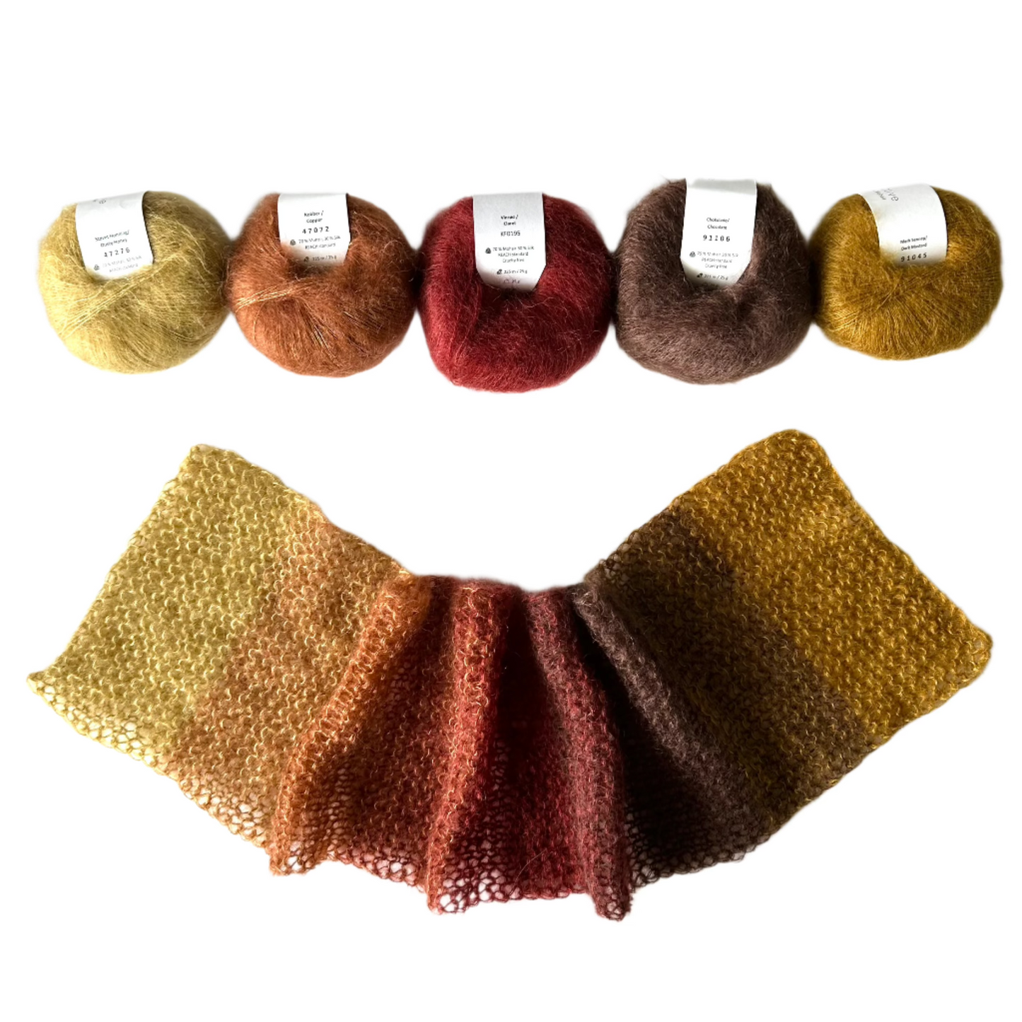 The Big Scarf & Wrap Kits (Includes Pattern)