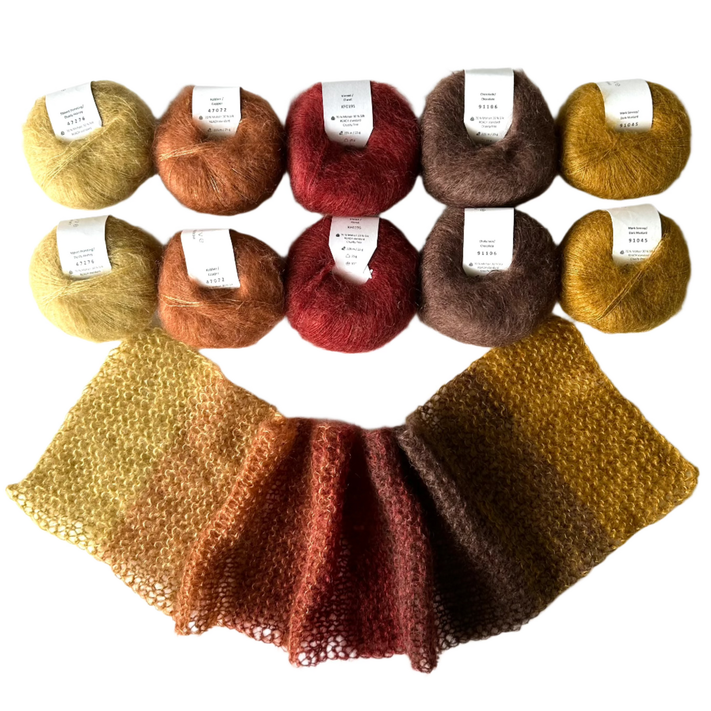 The Big Scarf & Wrap Kits (Includes Pattern)