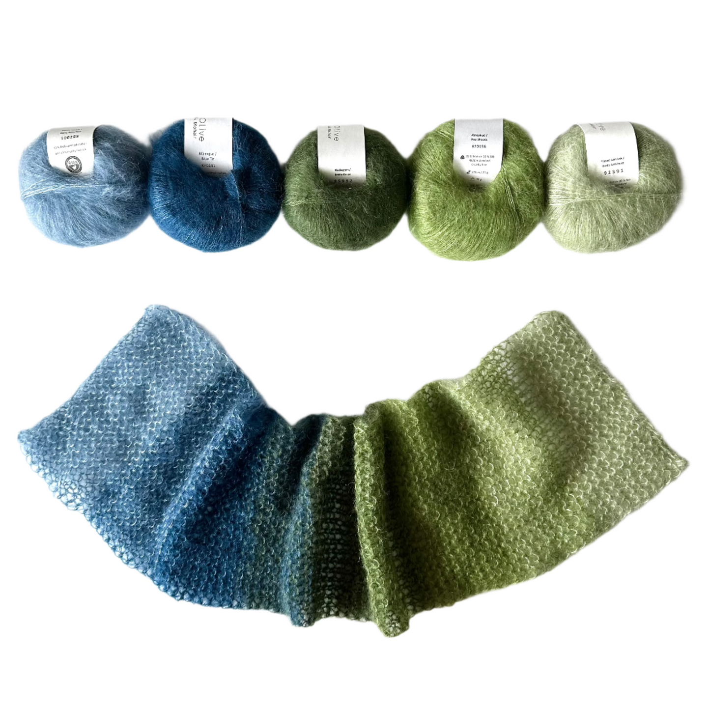 The Big Scarf & Wrap Kits (Includes Pattern)
