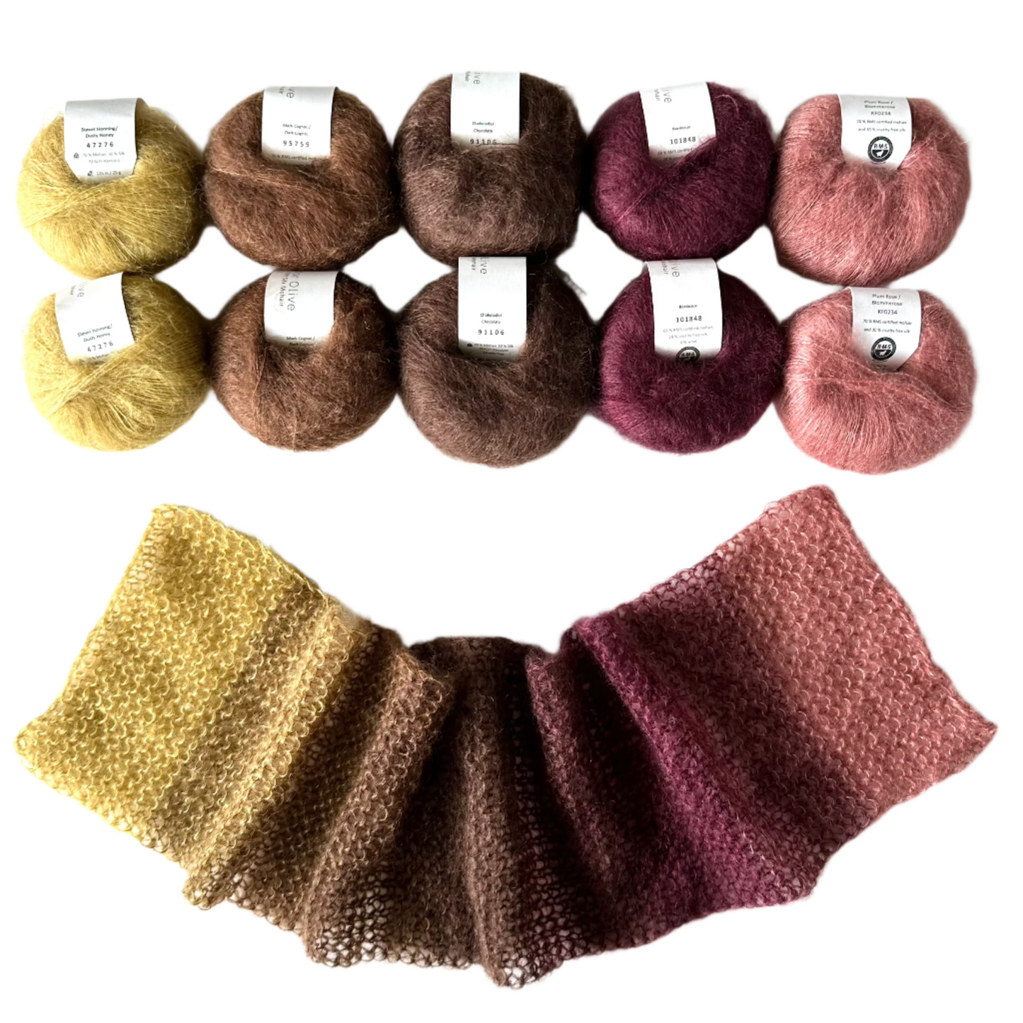 The Big Scarf & Wrap Kits (Includes Pattern)
