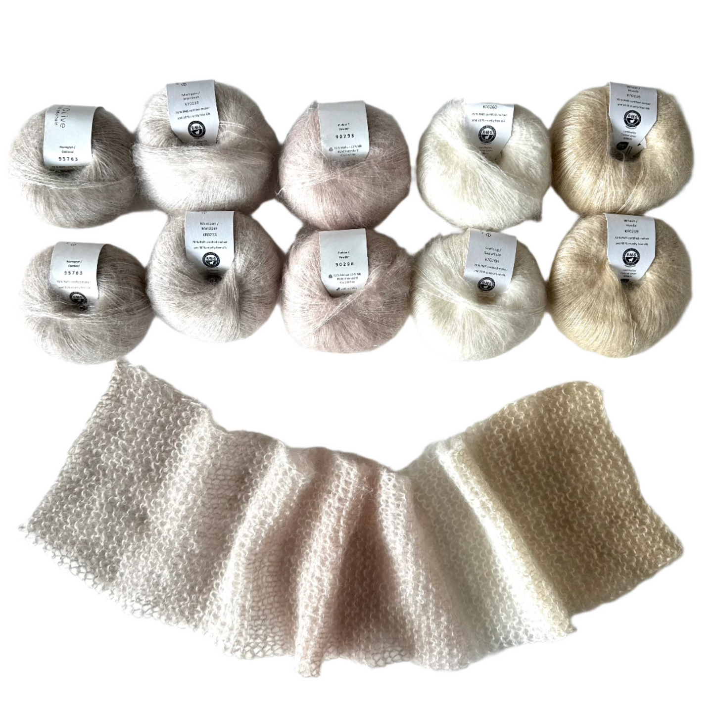 The Big Scarf & Wrap Kits (Includes Pattern)
