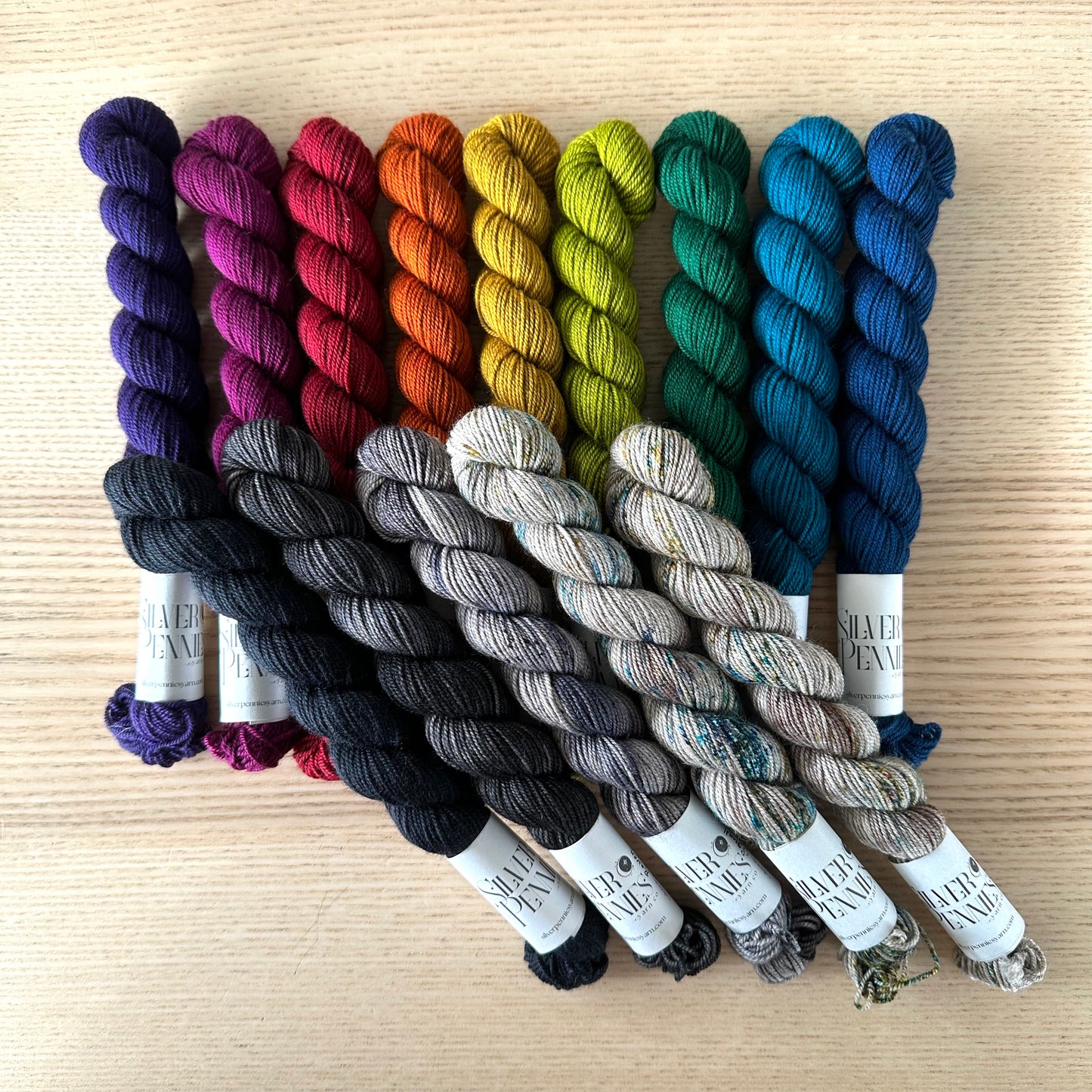Yak Ewe Sock Minis | Silver Pennies Yarn