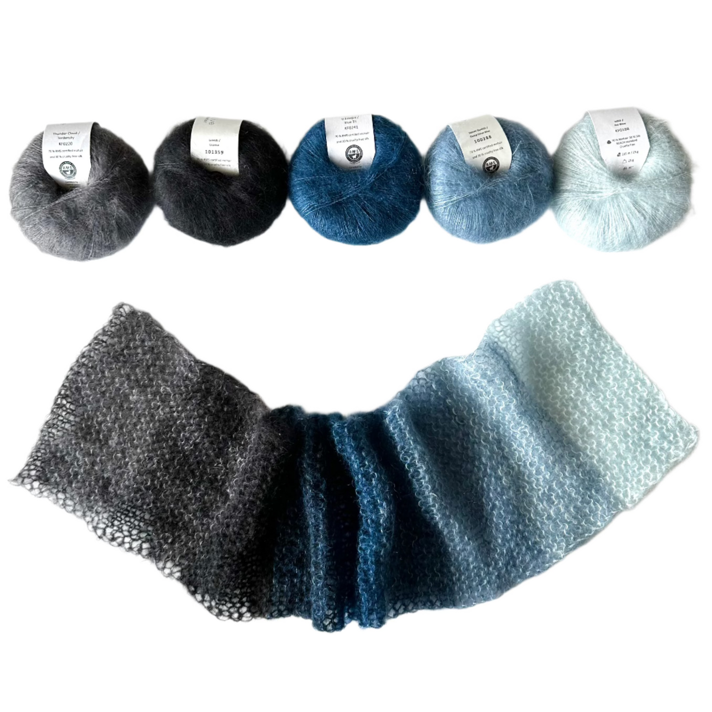 The Big Scarf & Wrap Kits (Includes Pattern)