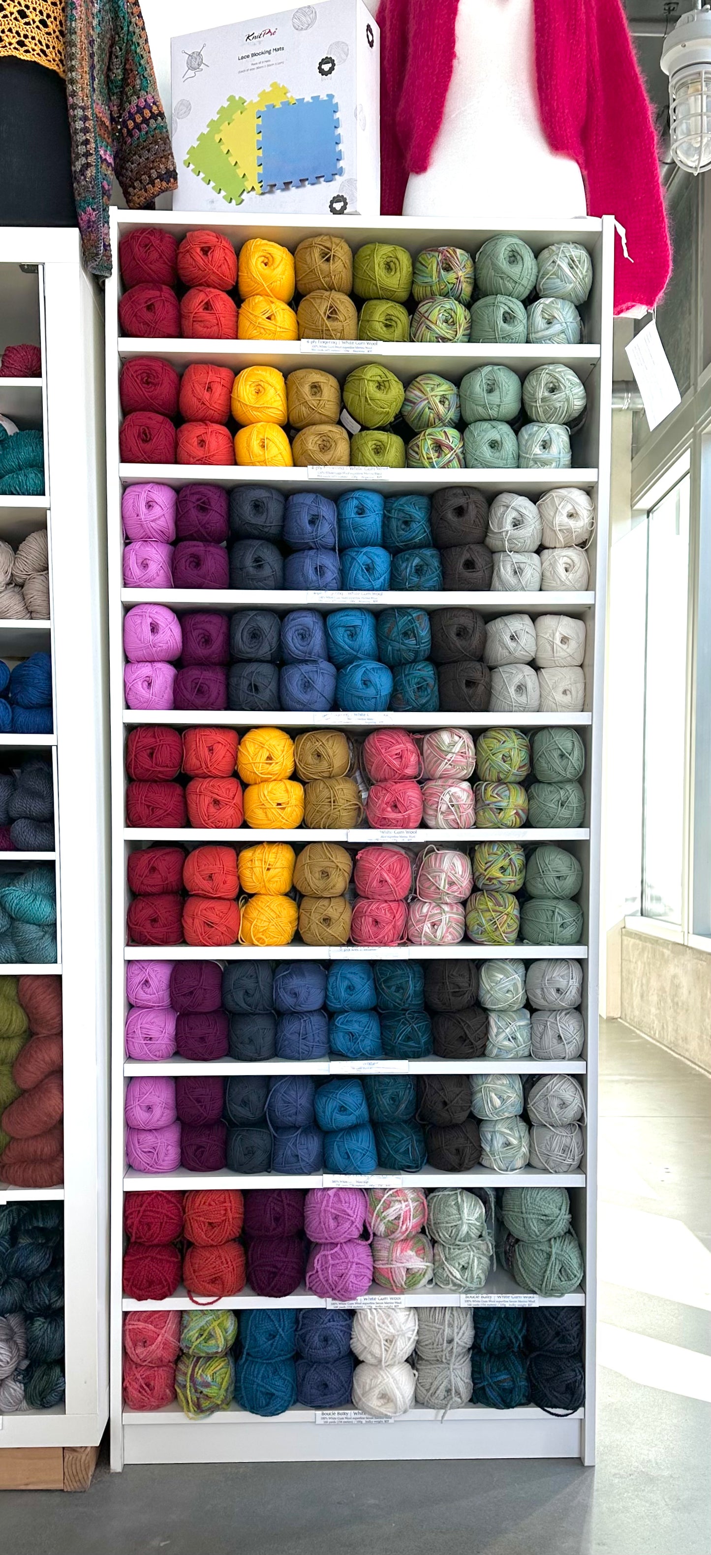 8-ply DK | White Gum Wool