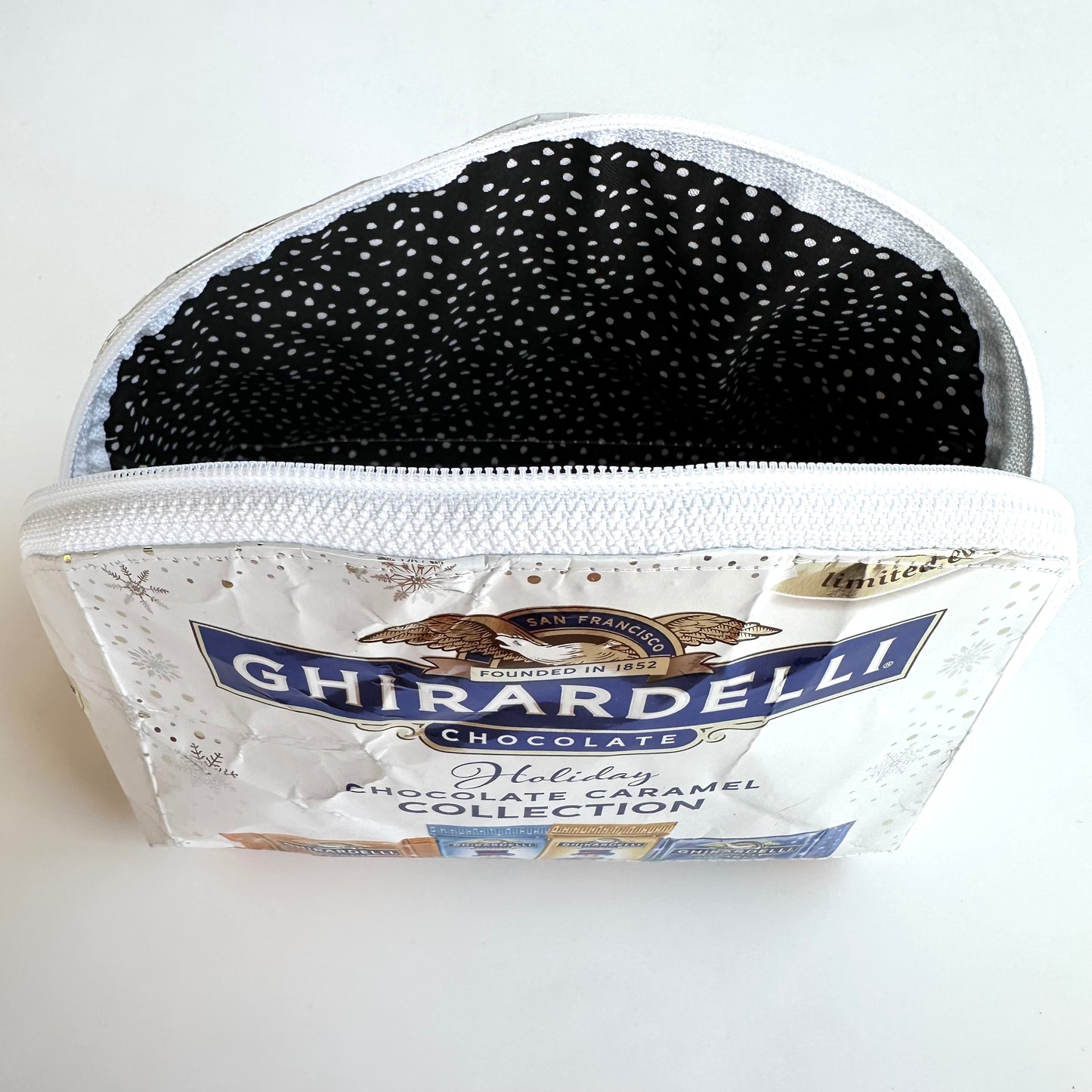 Upcycled Clam Shell Bags | Dr. Laura