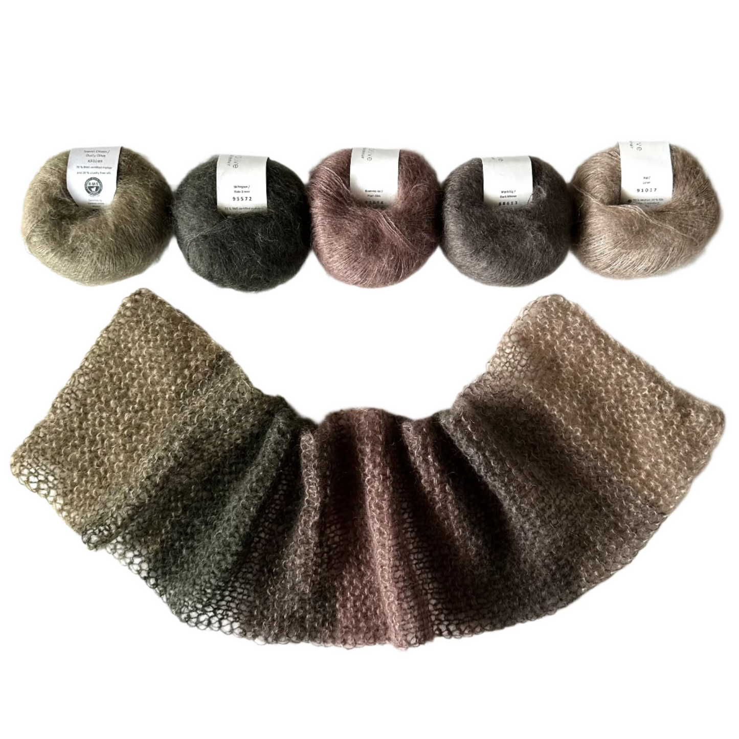The Big Scarf & Wrap Kits (Includes Pattern)