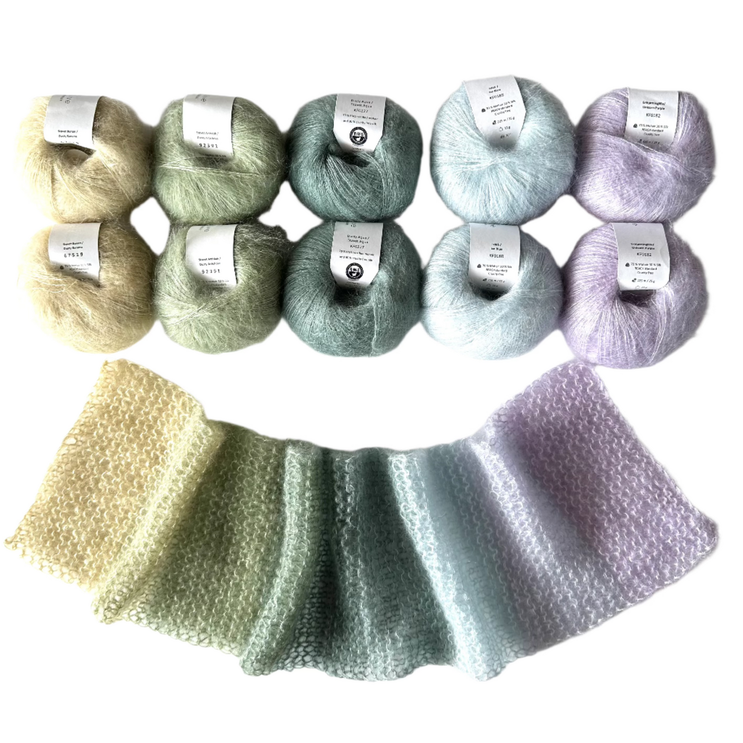 The Big Scarf & Wrap Kits (Includes Pattern)