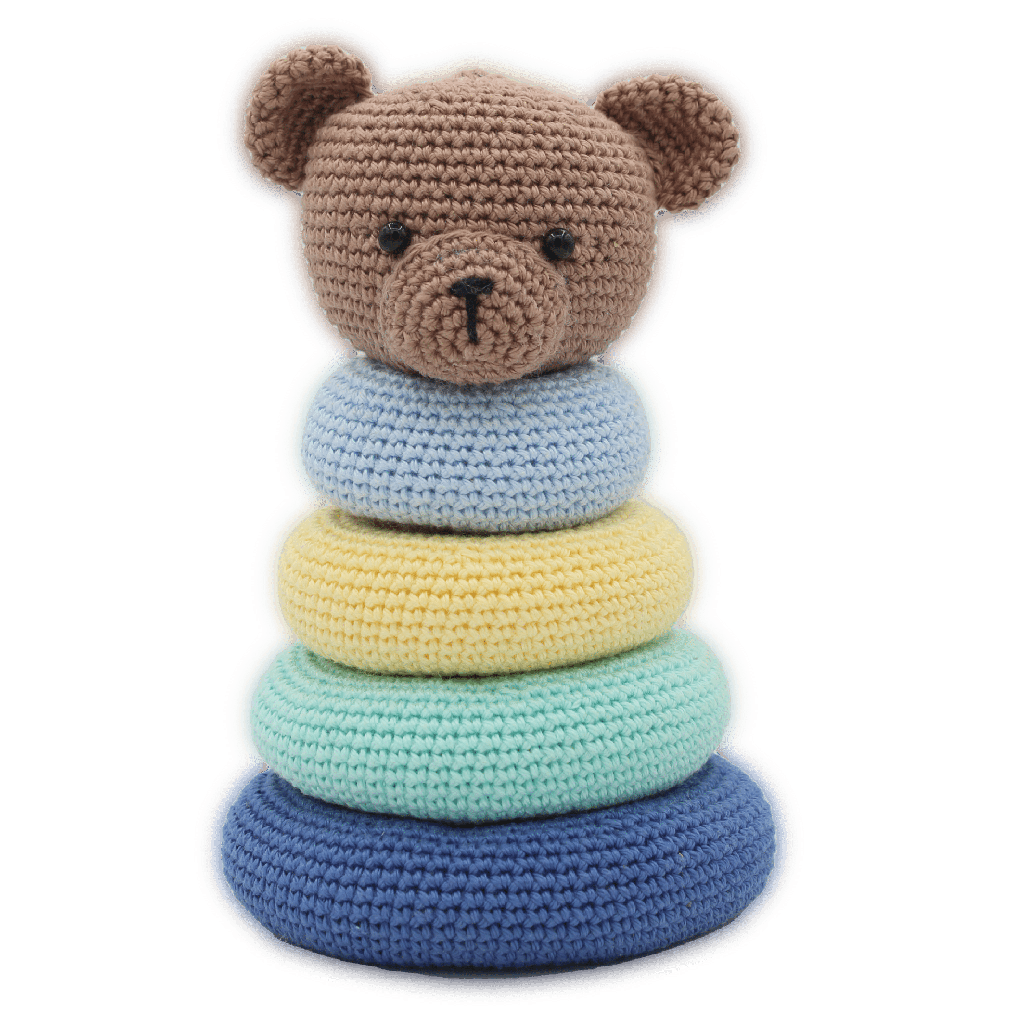 Stacking Bear Crochet Amigurumi Kit