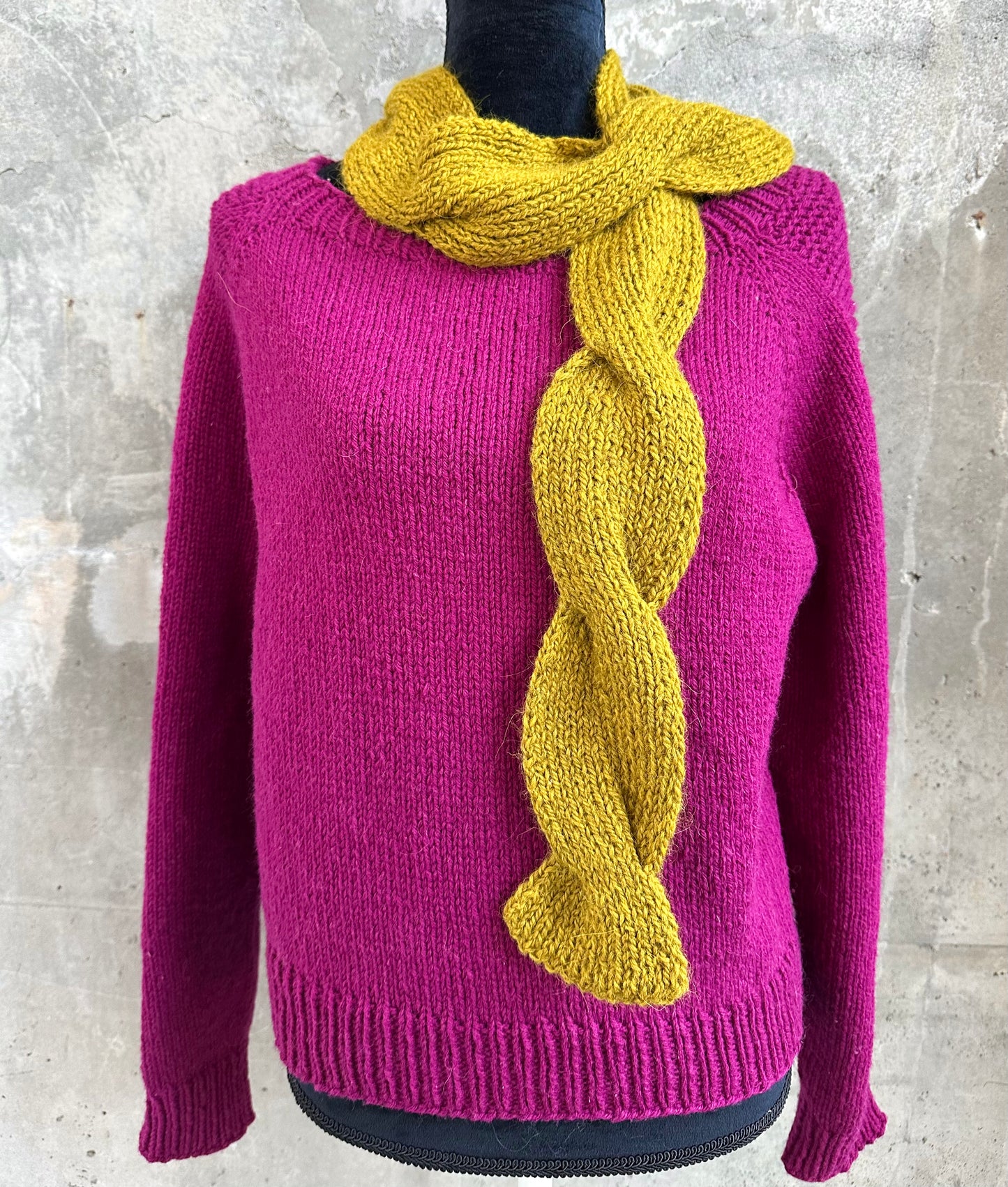 Just A Cable Scarf Pattern