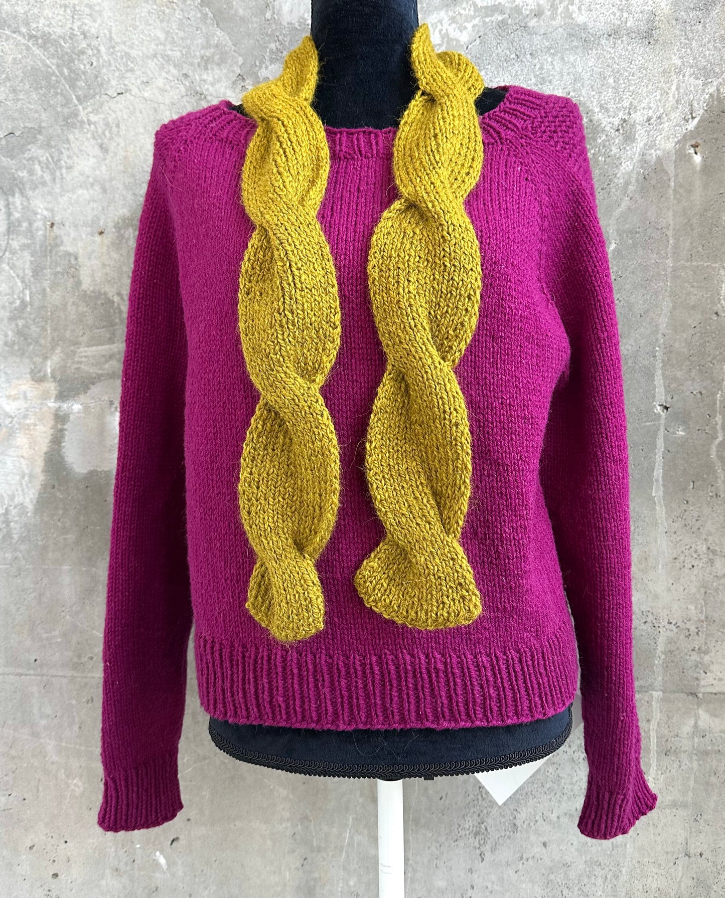 Just A Cable Scarf Pattern