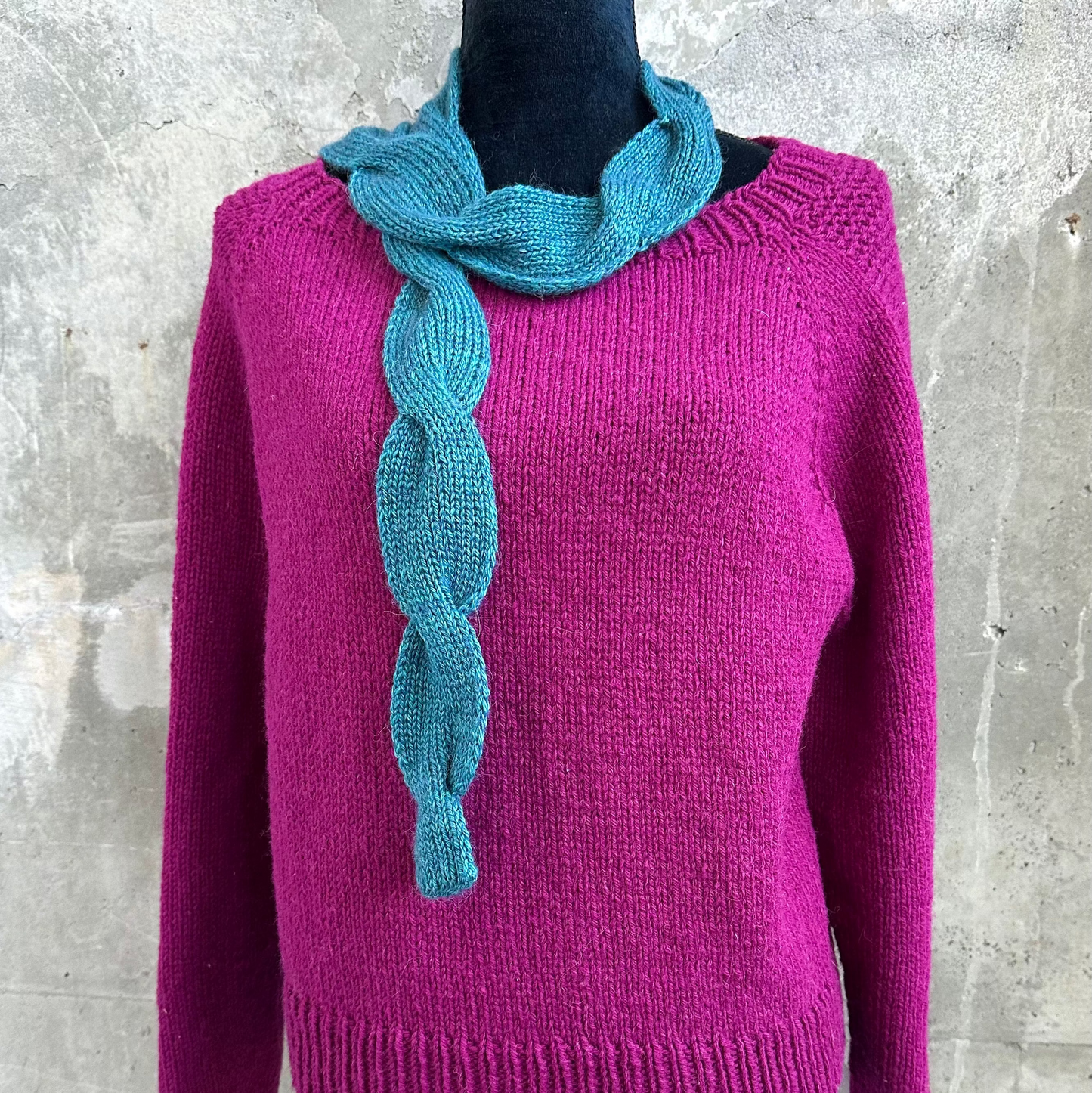 Just A Cable Scarf Pattern