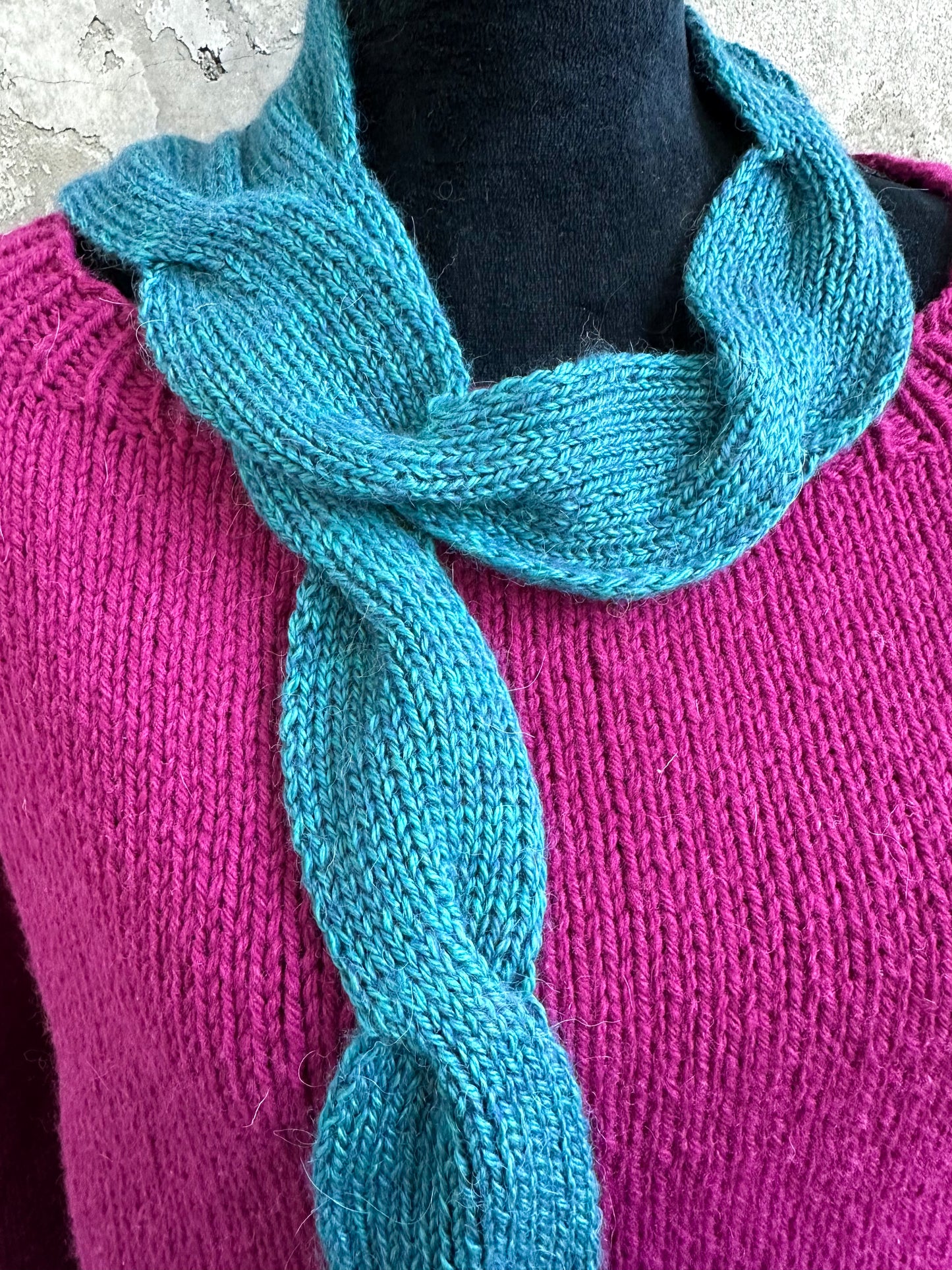 Just A Cable Scarf Pattern