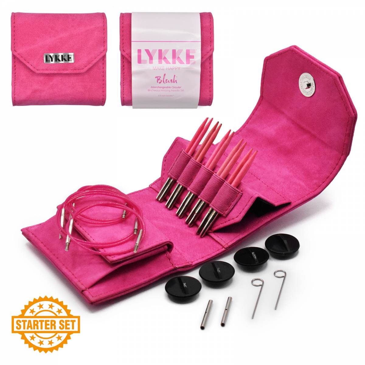 LYKKE Driftwood, Indigo & Naturale Starter Interchangeable Sets