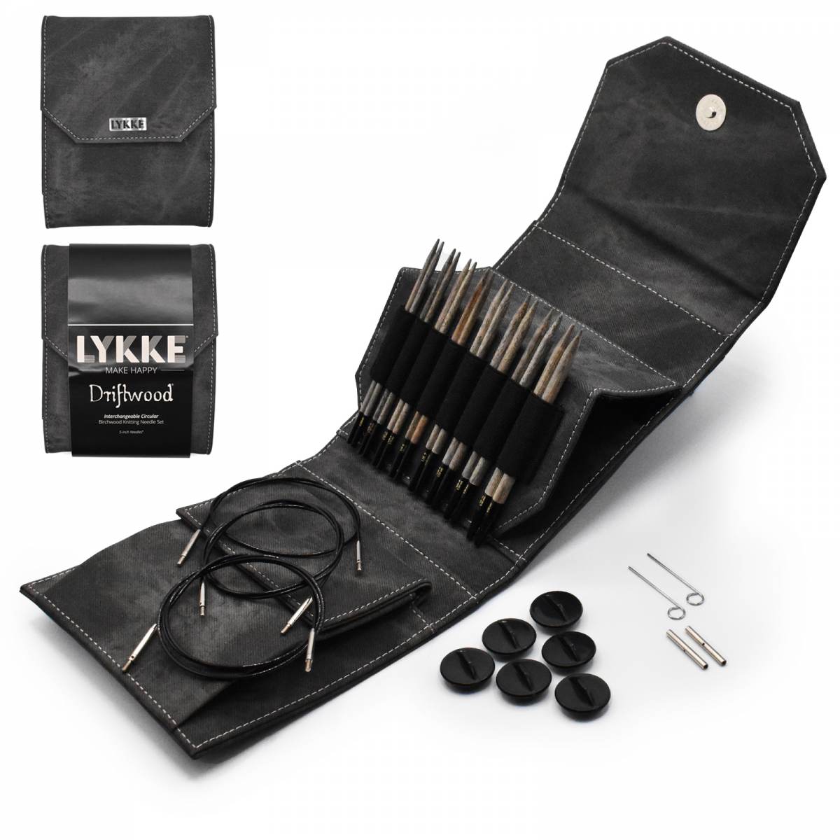LYKKE Driftwood, Indigo & Naturale Starter Interchangeable Sets