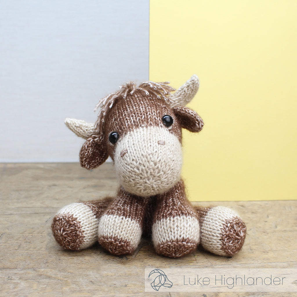 Luke Highlander Knit Amigurumi Kit