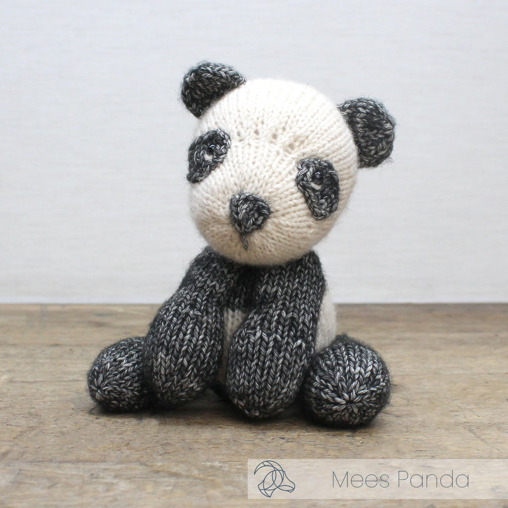 Mees Panda Knit Amigurumi Kit