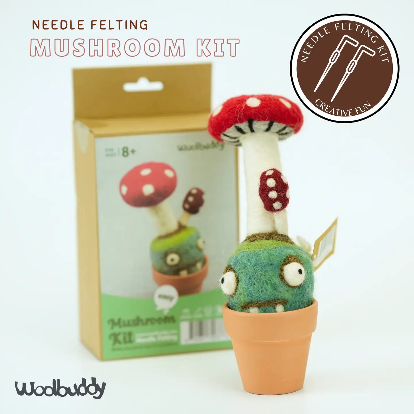 Felt Mushroom | Woolbuddy