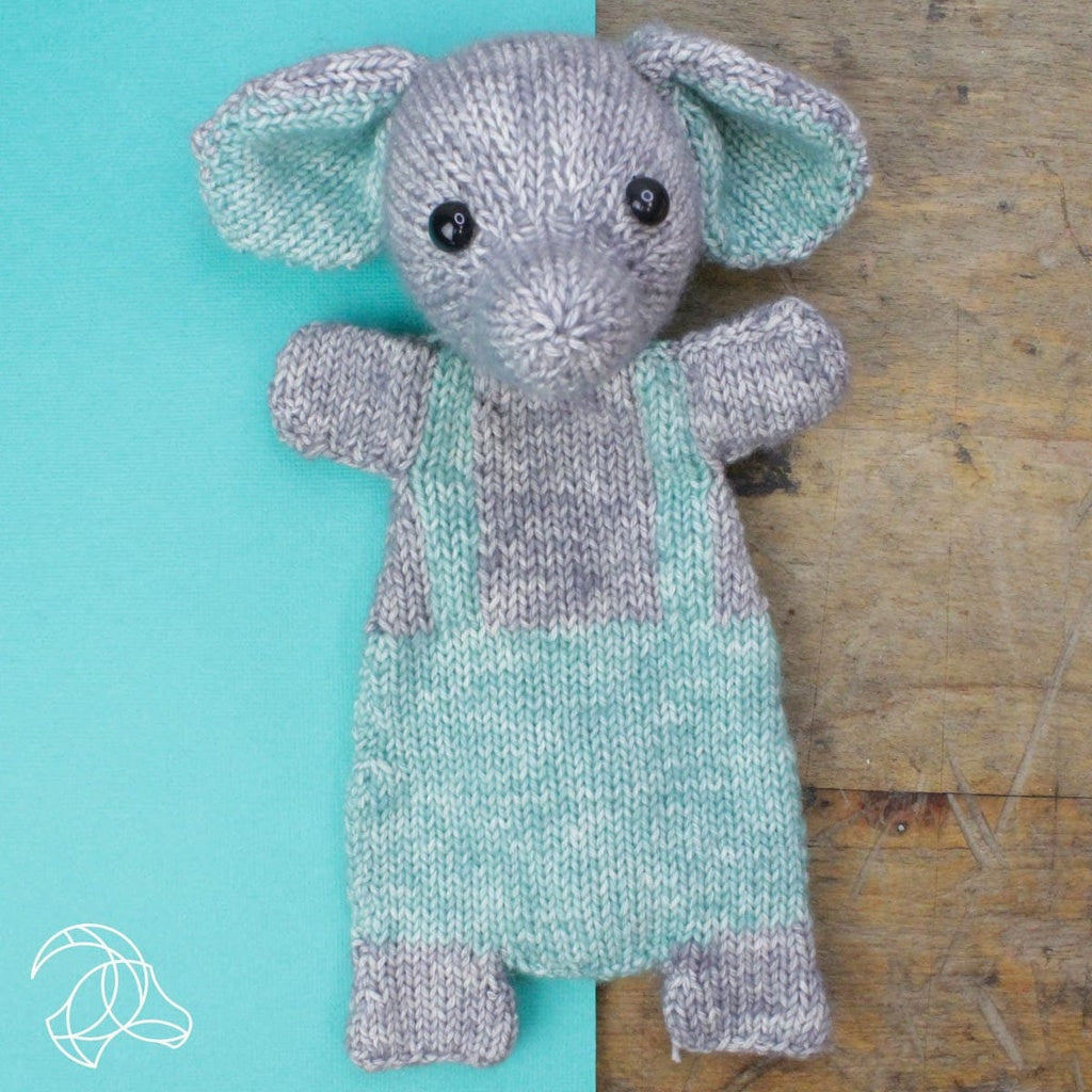 Sonny Elephant Knit Amigurumi Kit
