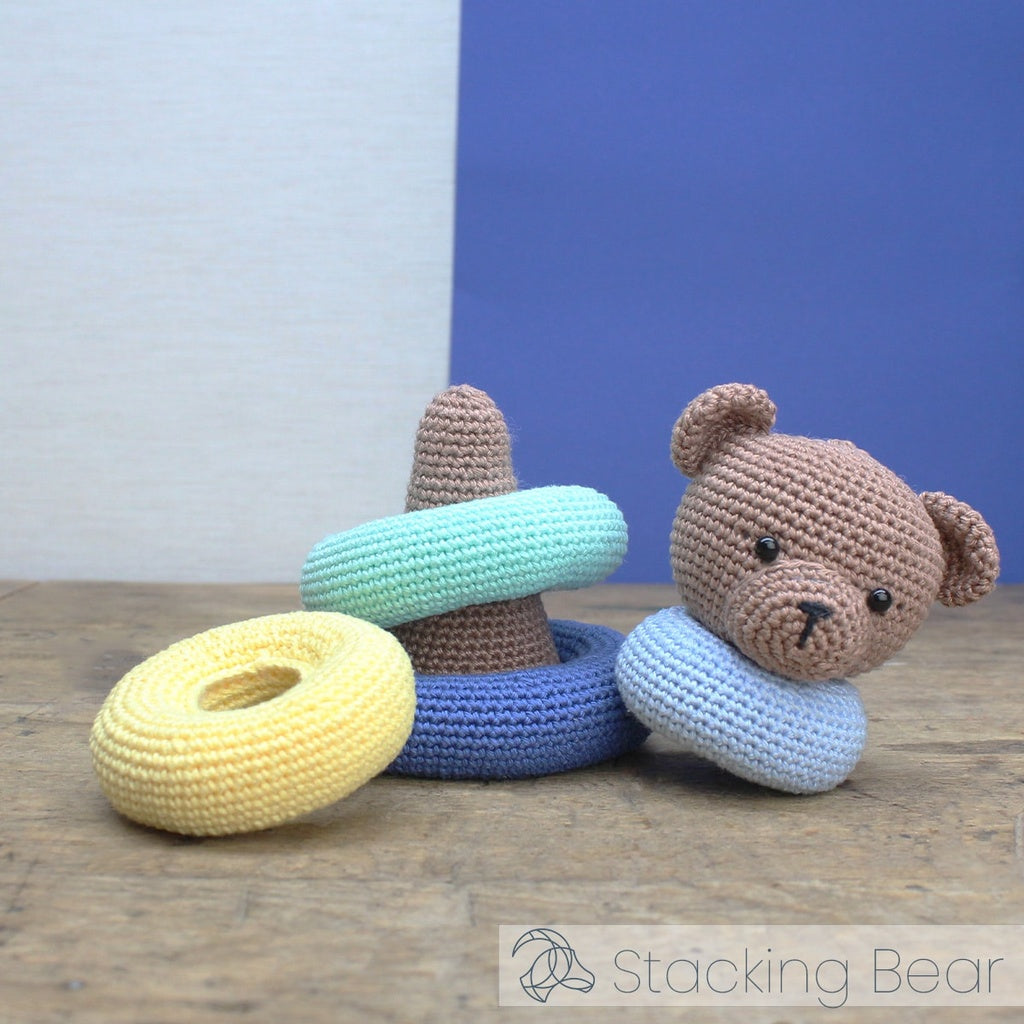 Stacking Bear Crochet Amigurumi Kit