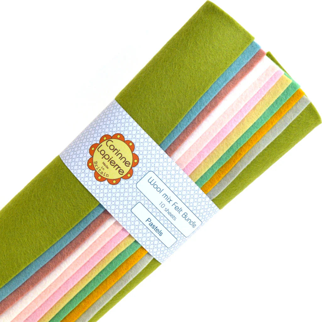 Wool Mix Felt Bundle | Corinne Lapierre