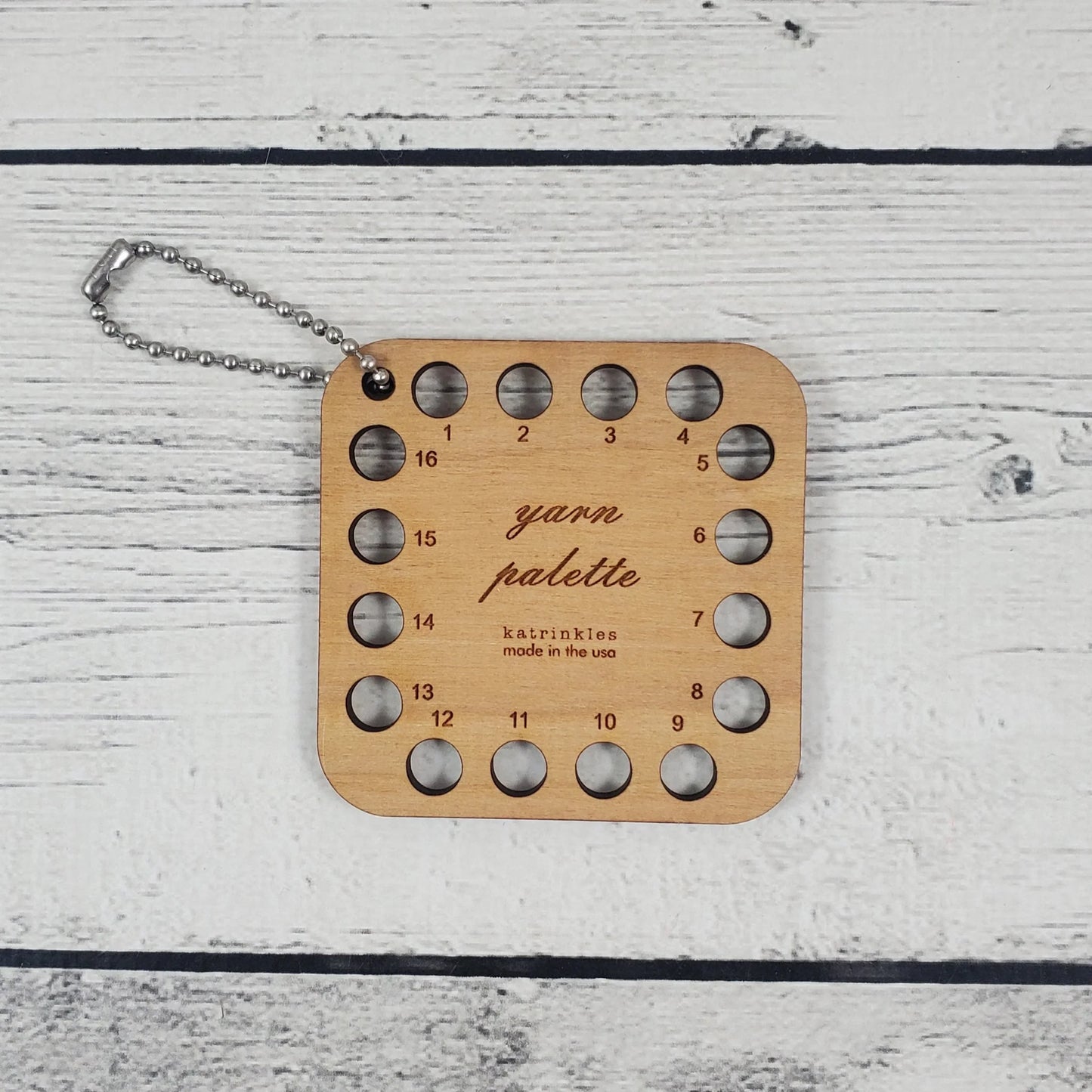 Yarn Palette Keychain