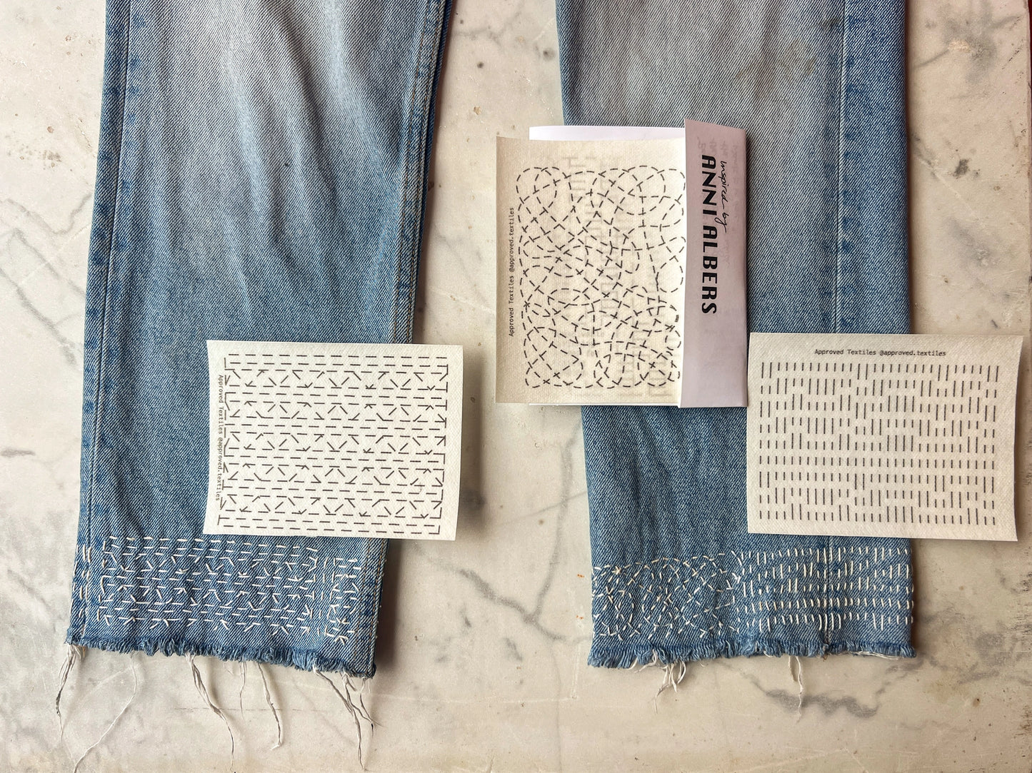 Anni Albers Mending + Embellishment Stick & Stitch | Approved Textiles