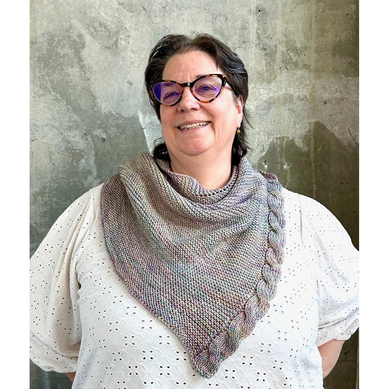 Been Missing You Shawl Pattern | Black Squirrel Designs