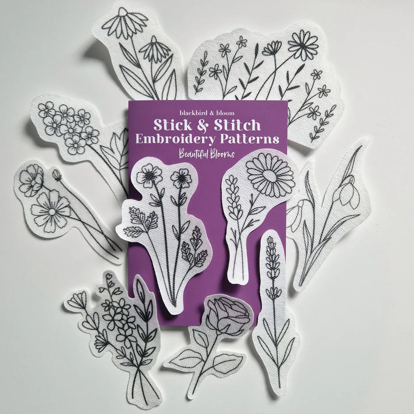 Beautiful Blooms Stick & Stitch | Blackbird & Bloom
