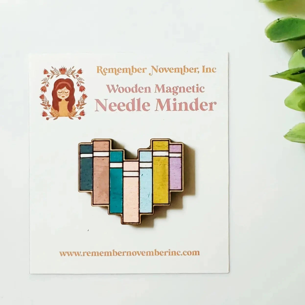 Book Love Needle Minder | Remember November