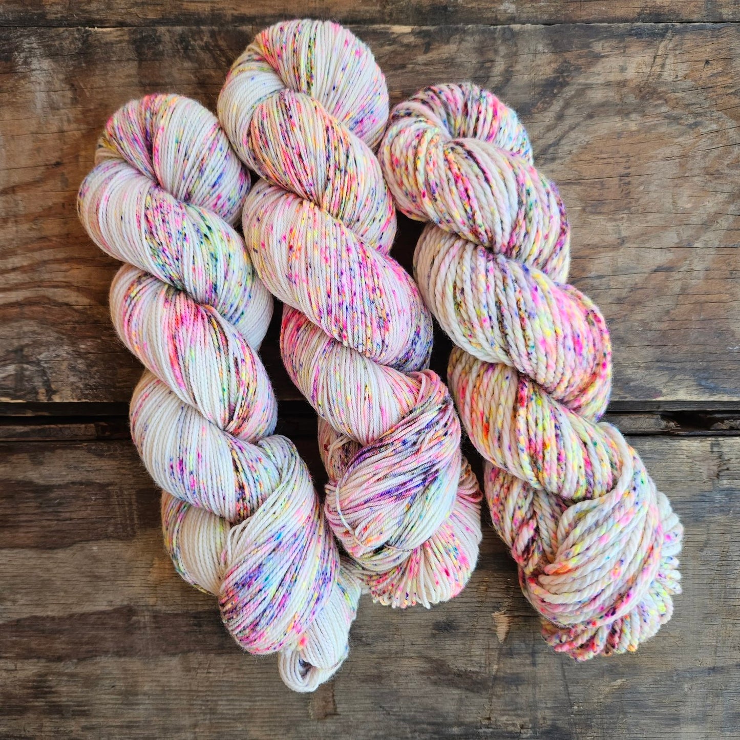 Dulce Sock Neons | Salty Blonde Fiber