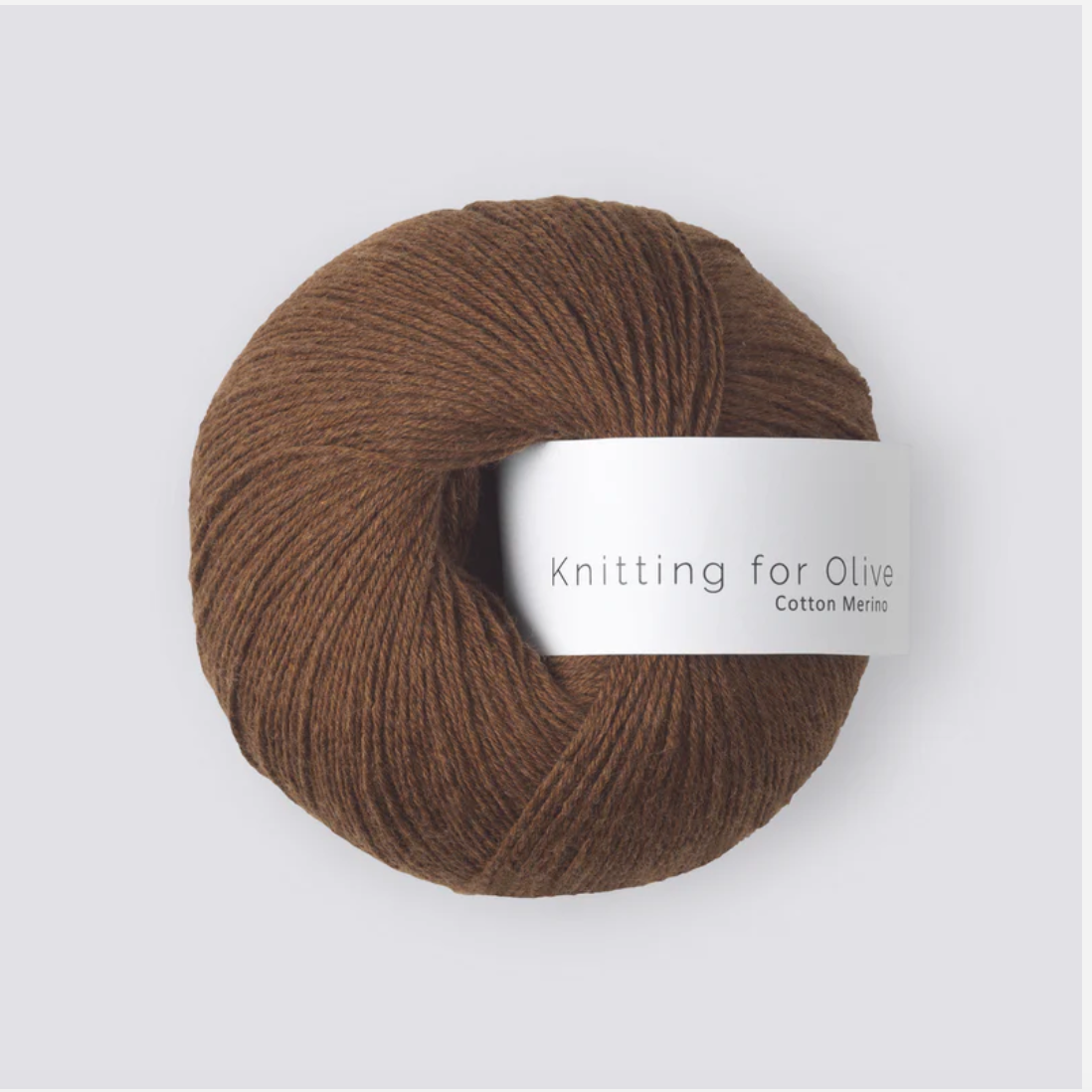KFO Cotton Merino Dark Cognac