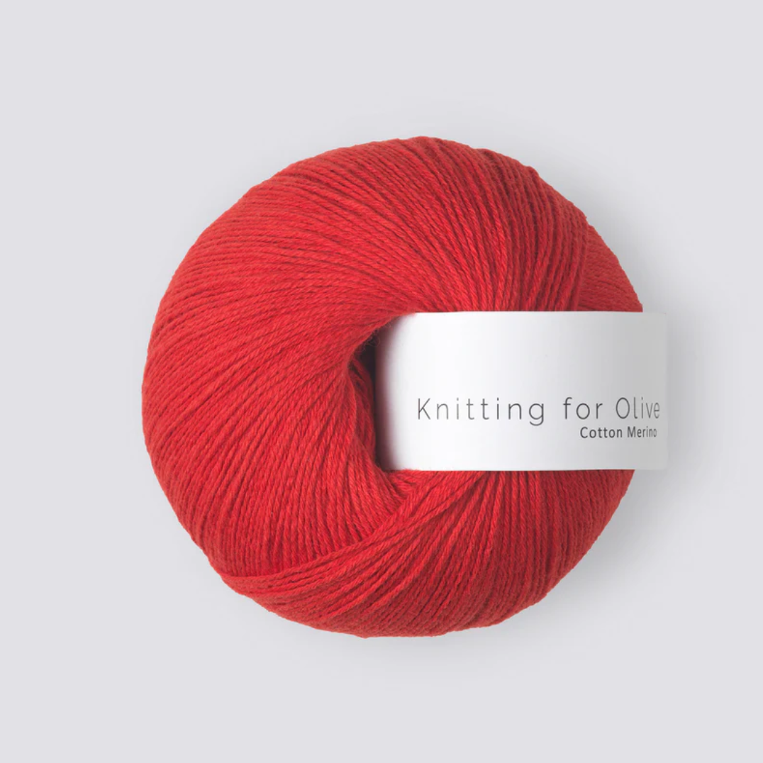 KFO Cotton Merino Red Currant