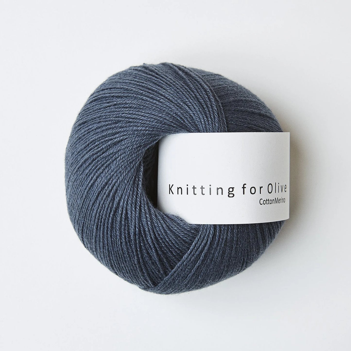 KFO Cotton Merino Dusty Blue Whale