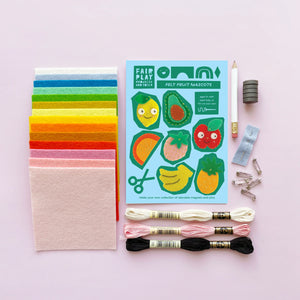 Felt Fruit Mascots Kits | Fair Play Projects
